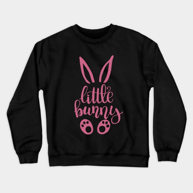 Little Bunny Crewneck Sweatshirt by valentinahramov